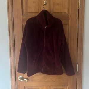 North Face Osito Jacket for women. Midnight mauve. Medium.